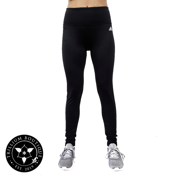 BUNDLE - Adidas Embossed Track Jacket & Adidas Embossed Tights NWT - Picture 8 of 14